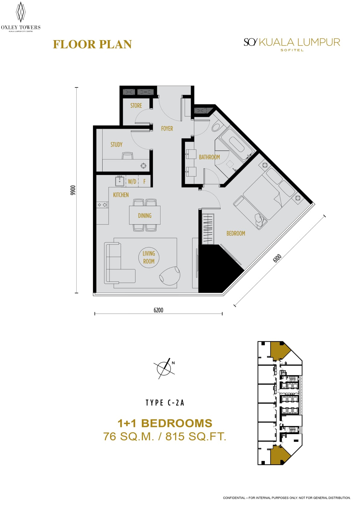 So Sofitel Residences Layout Plan